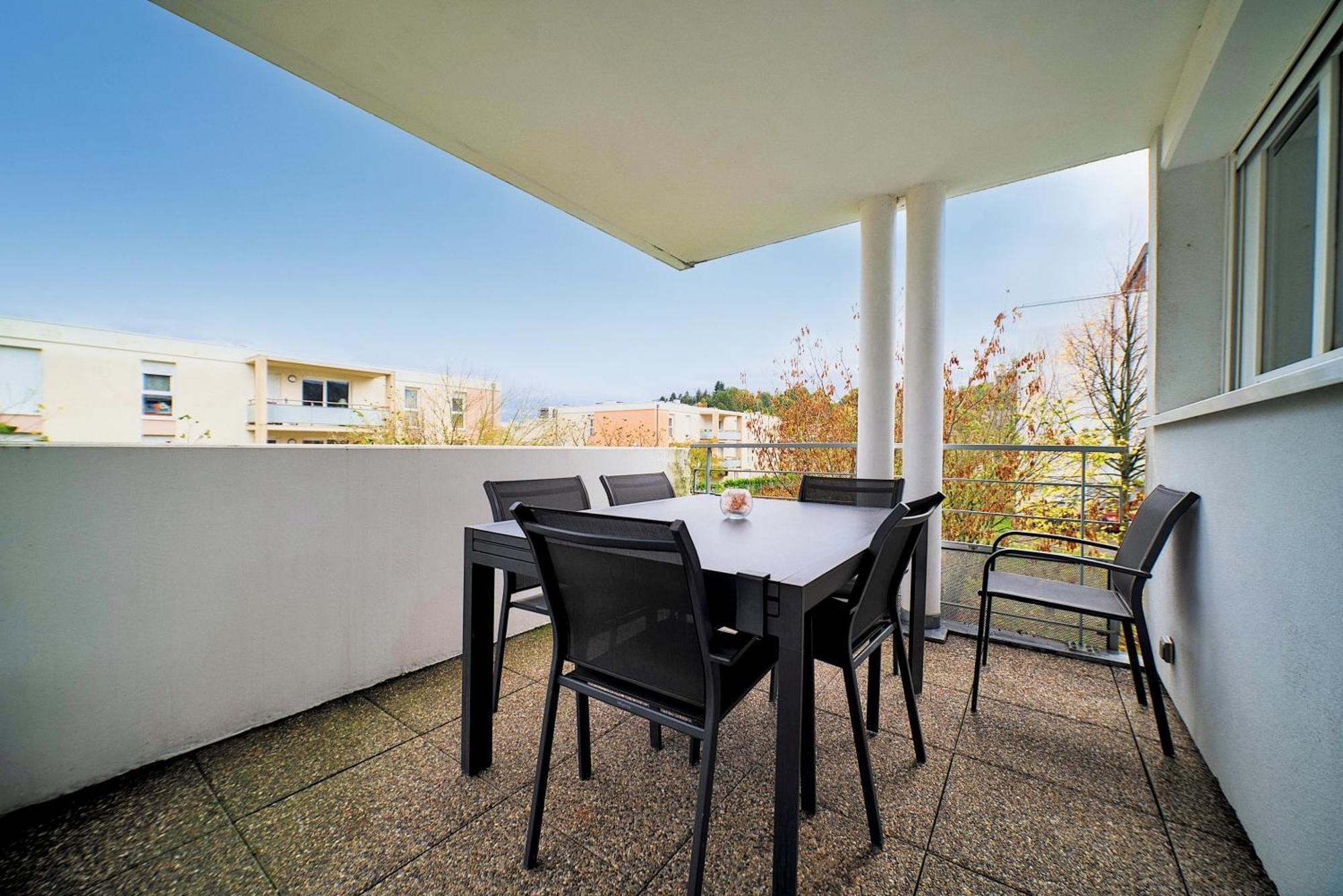 Appartement Lumineux, 80M², Proche Des Vosges Thann Bagian luar foto